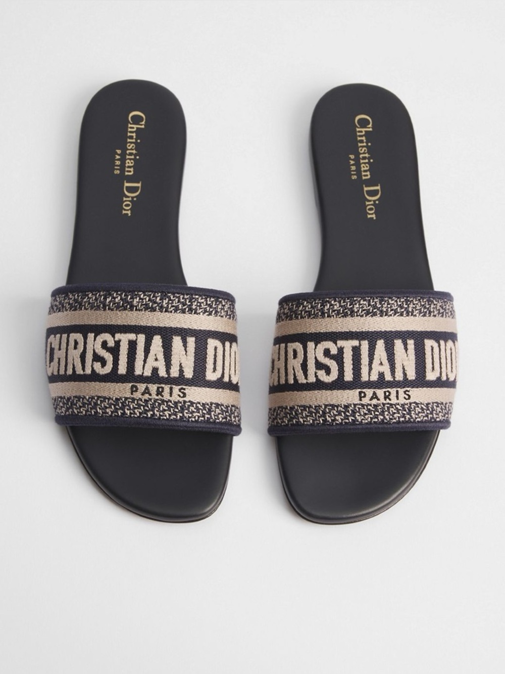 100% Authentic Dior Dway Slides